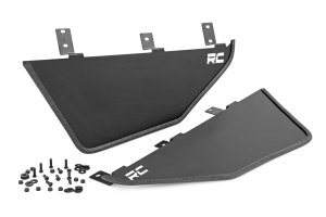 Honda Talon 1000X Lower Doors - Front - Rough Country - Powder Coated Steel - Black - '19-'22 Honda Talon 1000X Lower Doors - Front - Rough Country - Powder Coated Steel - Black - '19-'22